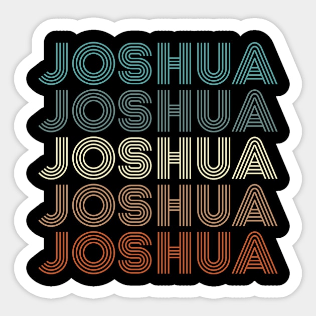 JOSHUA Sticker by Motiejus